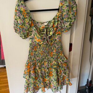 ASTR Floral Mini Dress